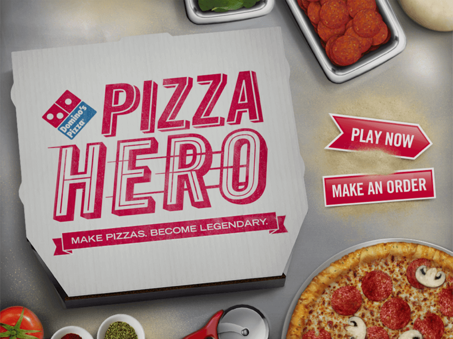 Il videogioco brandizzato di Pizza Hero