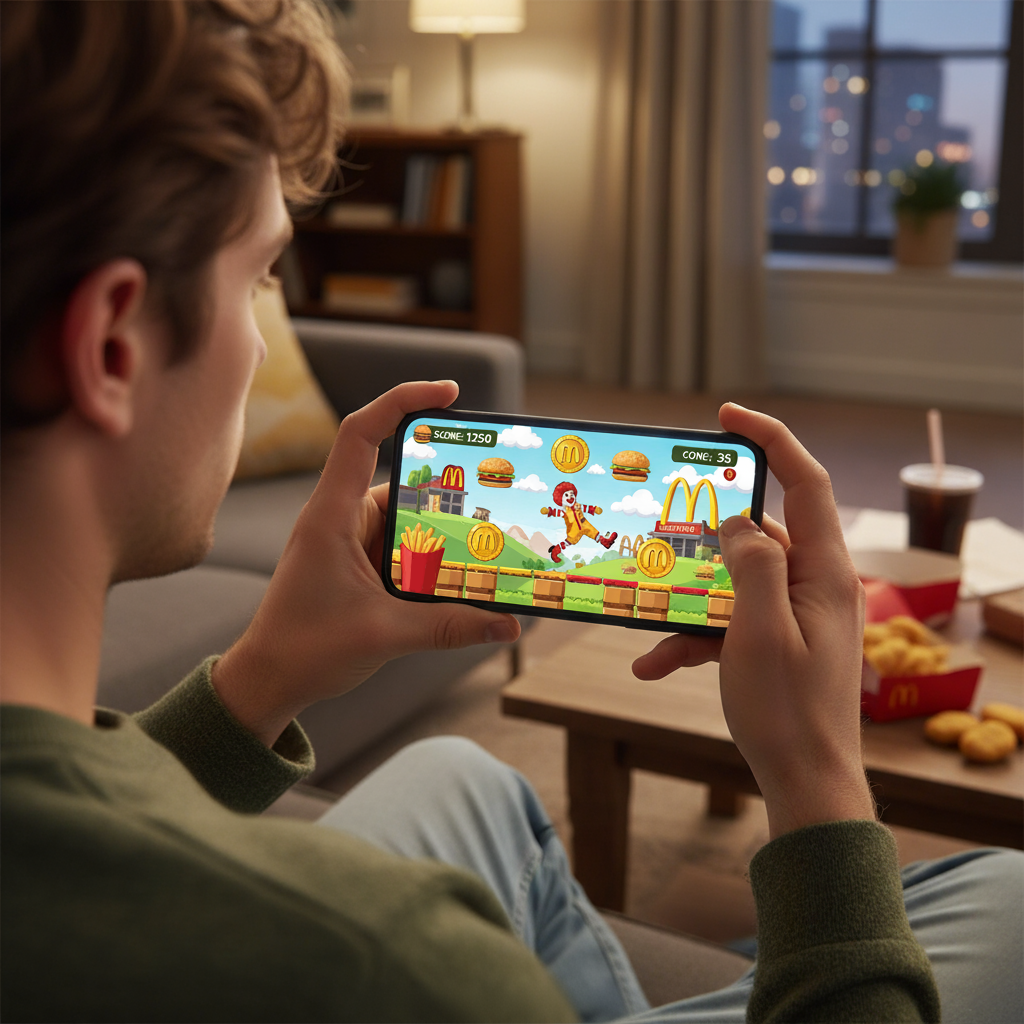 Un esempio di videogioco brandizzato di tipo illustrativo