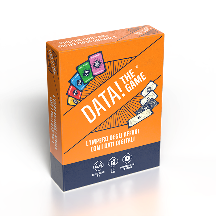 scatola Data! The game, formato cartaceo