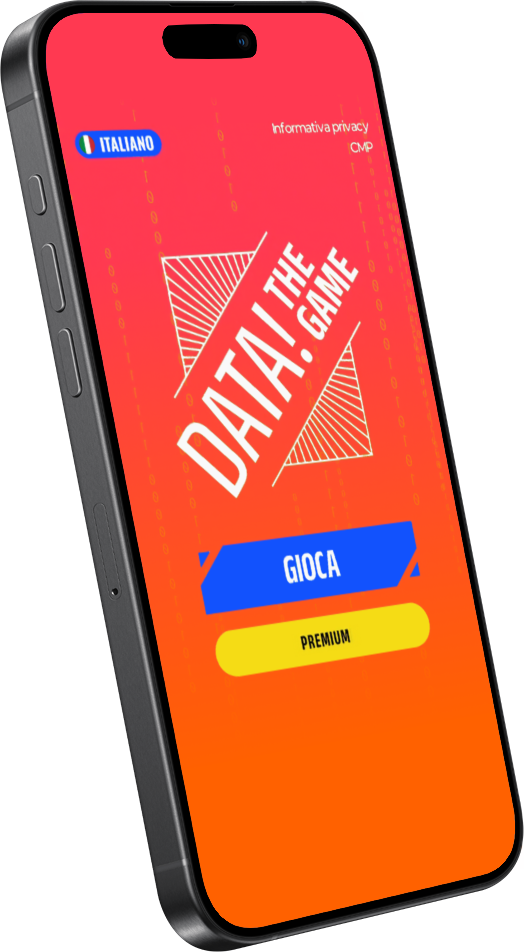 Un' immagine di un nostro videogioco: DATA! The Game