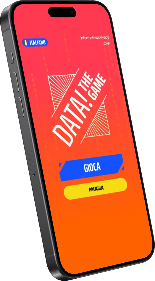 Un' immagine di un nostro videogioco: DATA! The Game