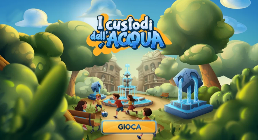 Homepage del gioco