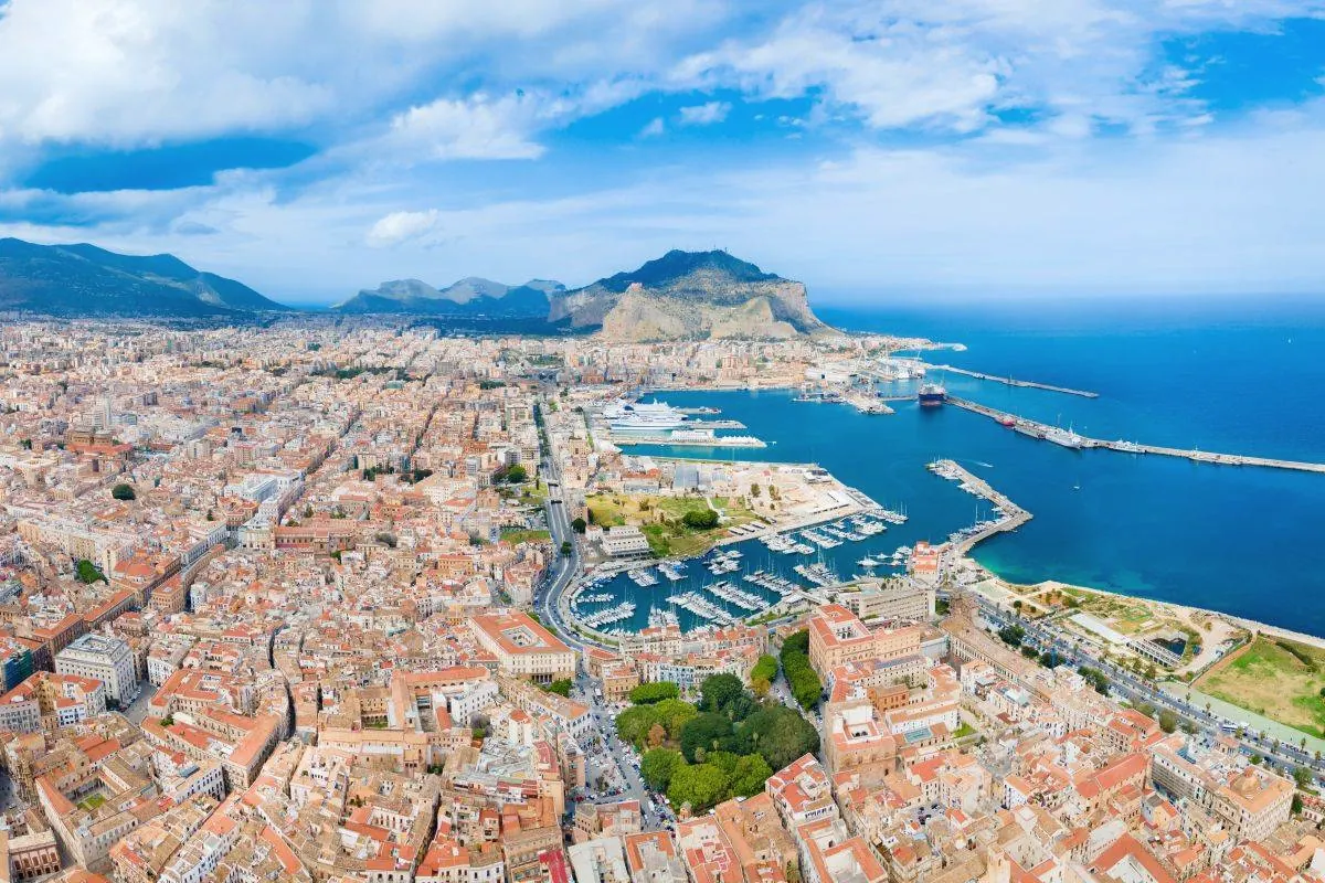Porto della città di Palermo